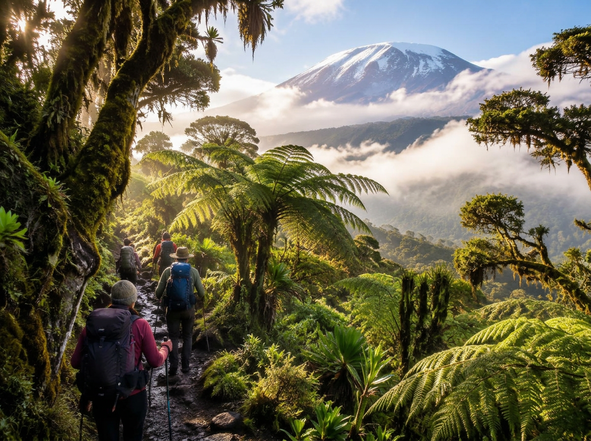 Machame Route on Mount Kilimanjaro